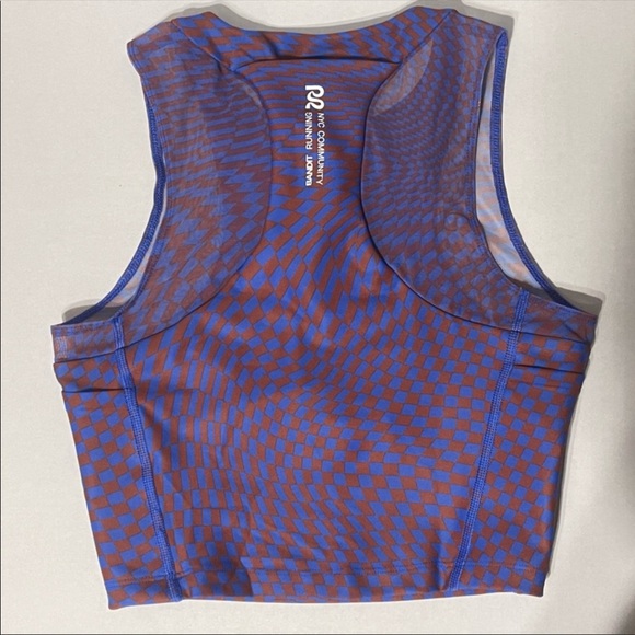 Bandit Stamina Lyra Race Crop - Size Medium - Deep Peri Blue with Rust - EUC - Picture 3 of 4